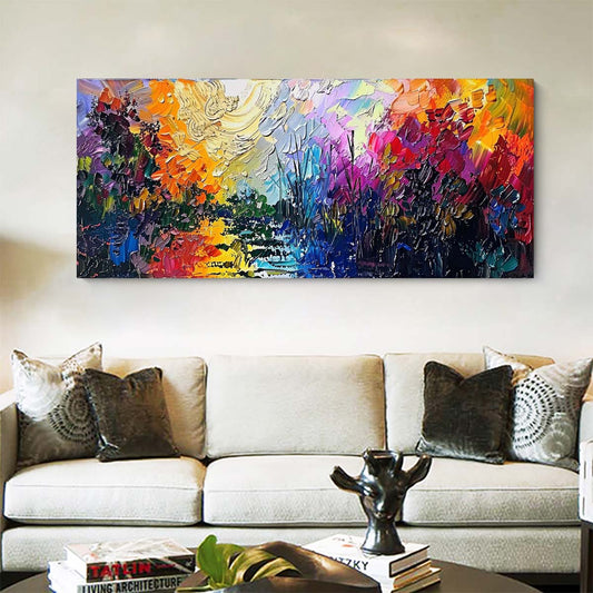 Original creation Landscape Hand painted Oil Painting Canvas Wall Art For Home Living Room Unframed/Rolled #034
