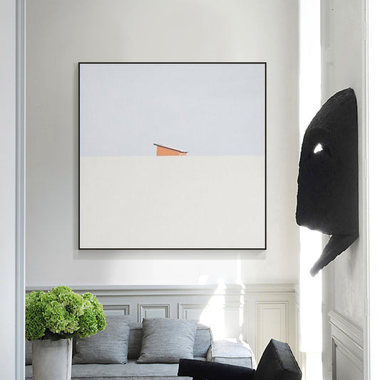 HandmadePaintingWallPaintingMinimalistDoctrineEntranceRestaurantBedroomLivingRoomHangingPaintingSimpleModernDecor 31in,No Frame