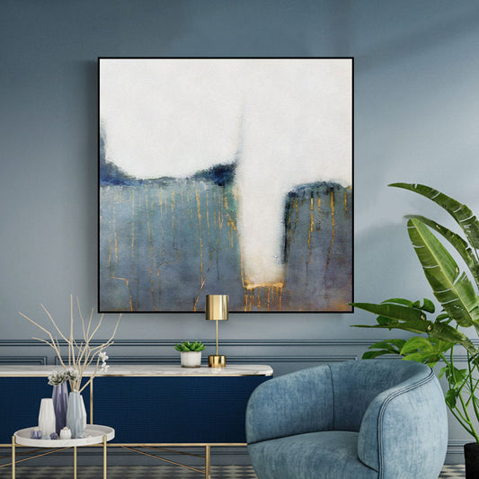 Abstract Wall Art Pictures Hand painted Grey Oil Painting Canvas Art Handmade Luxury Oil Painting for