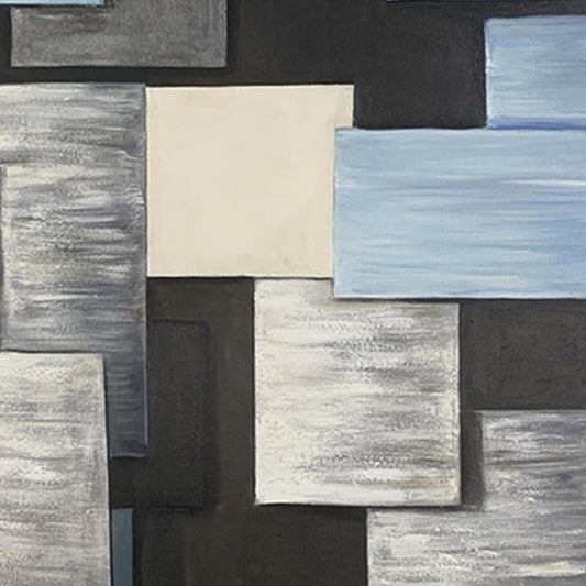 Decorative Canvas Painting Handmade Abstract Paintings Acrylic Oil Painting Wall Picture For Living Room,31inx47in,No Frame