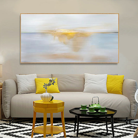 Hand painted Oil on Canvas Original Mural for the Living Room Home Decoration Abstract Wall Art,27inx54in,No Frame