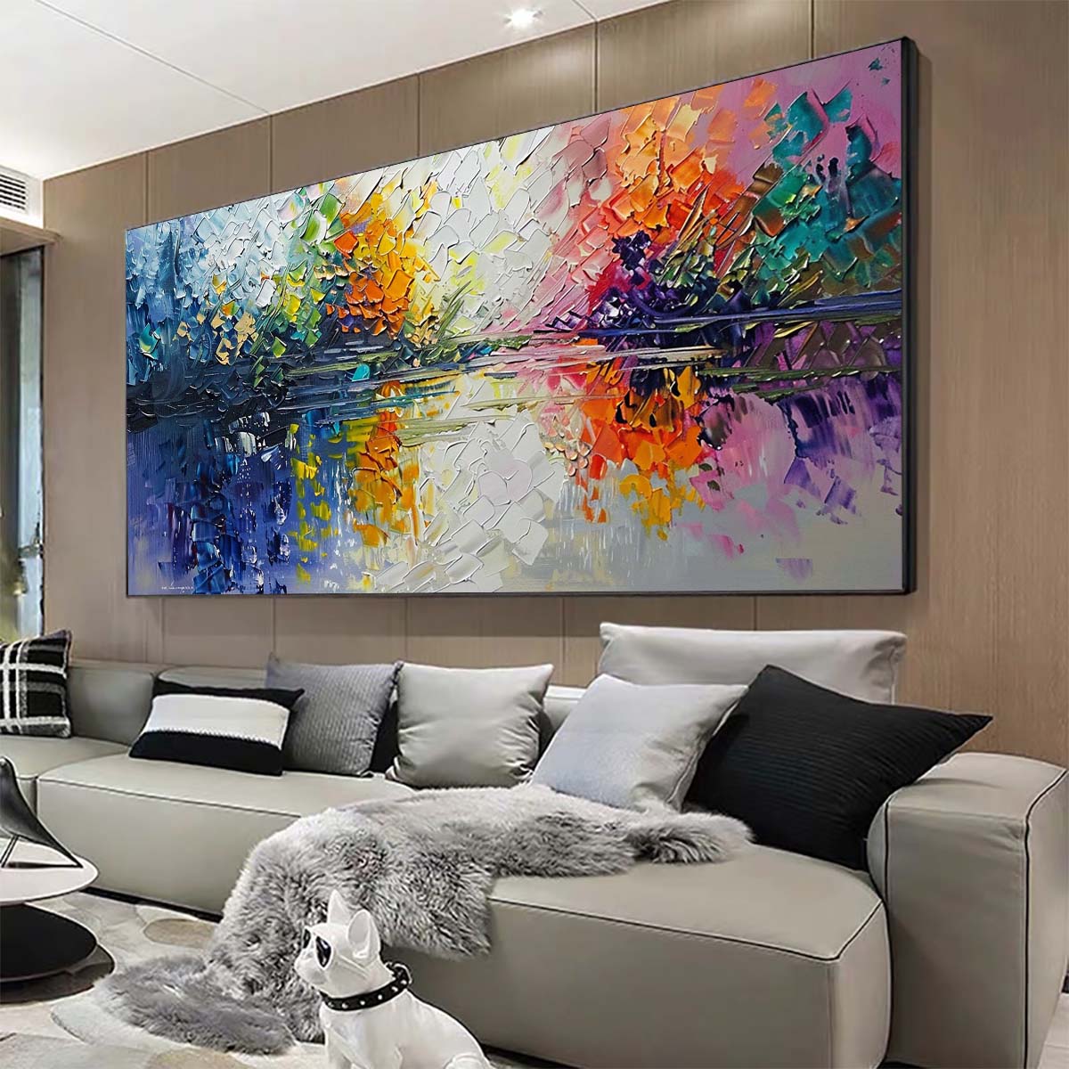 Original creation Landscape Hand painted Oil Painting Canvas Wall Art For Home Living Room Unframed/Rolled #045