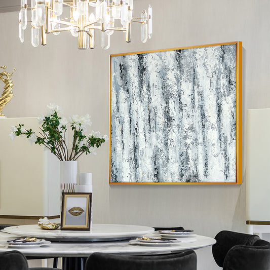 Hand Painted Oil Painting On Canvas Handmade Abstract Painting Drawing Oil Painting Pictures For Bedroom,31inx31in,No Frame