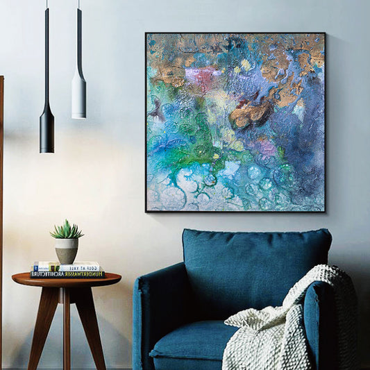 Colorful Abstract Wall Art Pictures Hand painted Oil Painting Canvas Art Handmade Oil Painting for Livingroom