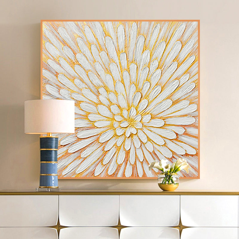 1 Panel Set Abstract Simple Design Oil Paintings Wall Picture Abstract Canvas Wall Decorative Artwork,31inx31in,No Frame