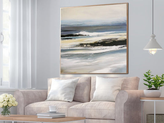 Large Painting On Canvas Abstract Canvas Wall Art Contemporary Abstract Painting Abstract Canvas Painting Living Room Wall Art31in,No Frame