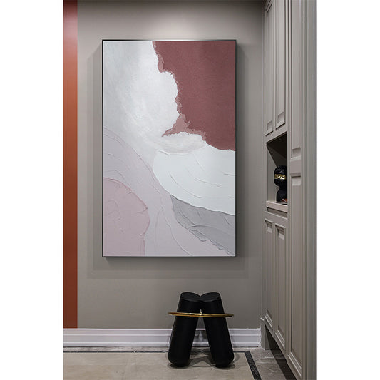 Newest Abstract Geometric Canvas Oil Painting Picture Hand painted Abstract Wall Decoration Art Unframed Paintings,27inx54in,No Frame