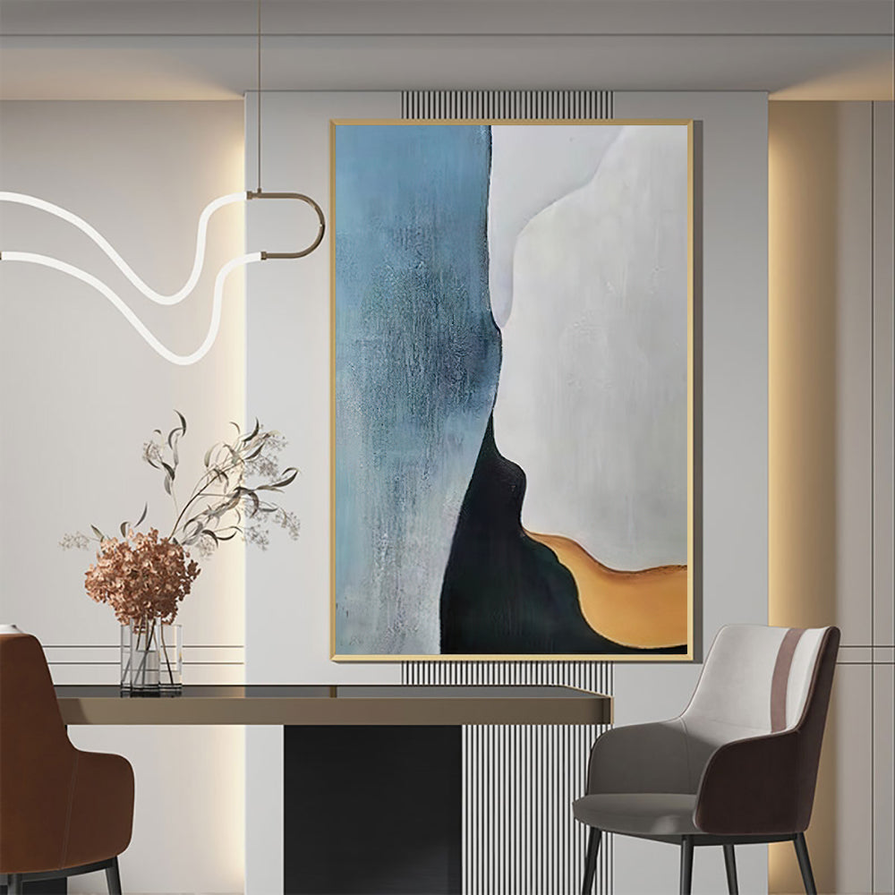 Large Wall Art Oil Painting On Canvas Handmade For Living Room Home Decor Hand Painted Abstract