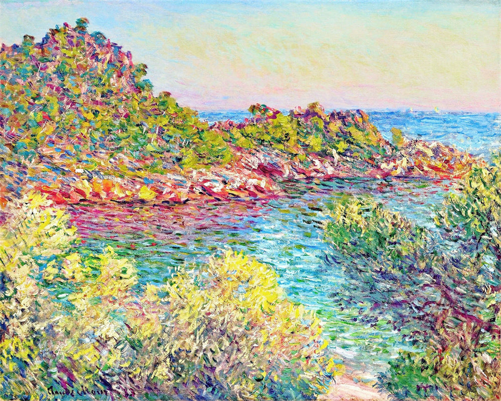 Oscar-Claude Monet Hand painted Oil Painting Canvas Wall Art For Home Living Room #048
