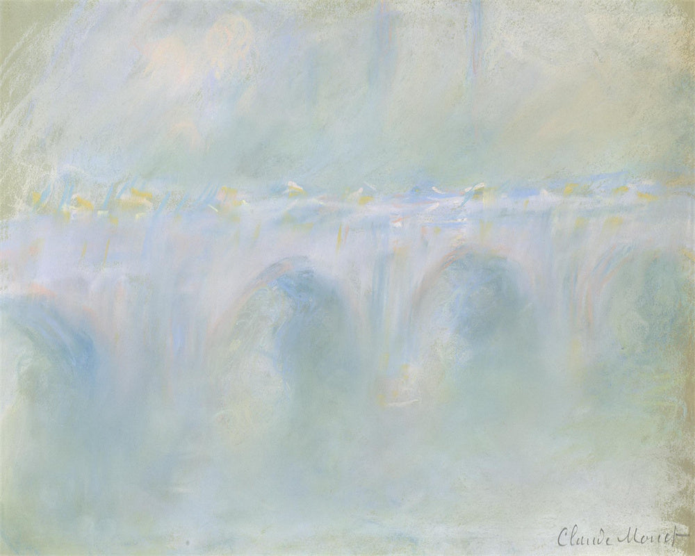 Oscar-Claude Monet Hand painted Oil Painting Canvas Wall Art For Home Living Room #052