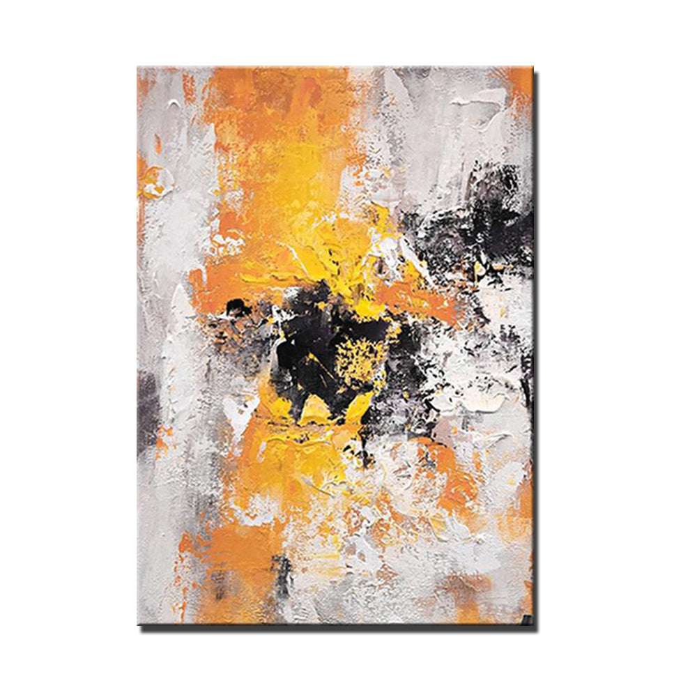 Modern Abstract Oil Painting On Canvas Wall Art Large Size Paintings Living Room Decoration Heavy Texture,31inx47in,No Frame