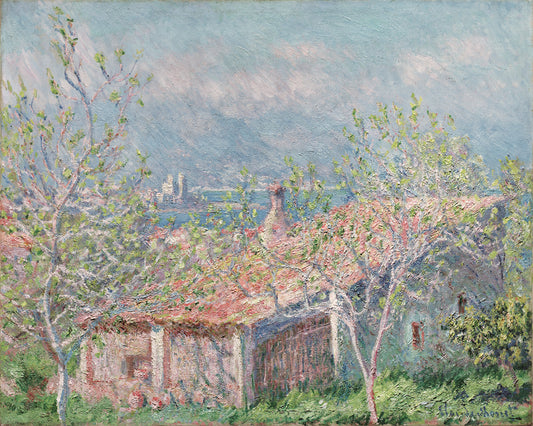 Oscar-Claude Monet Hand painted Oil Painting Canvas Wall Art For Home Living Room #140