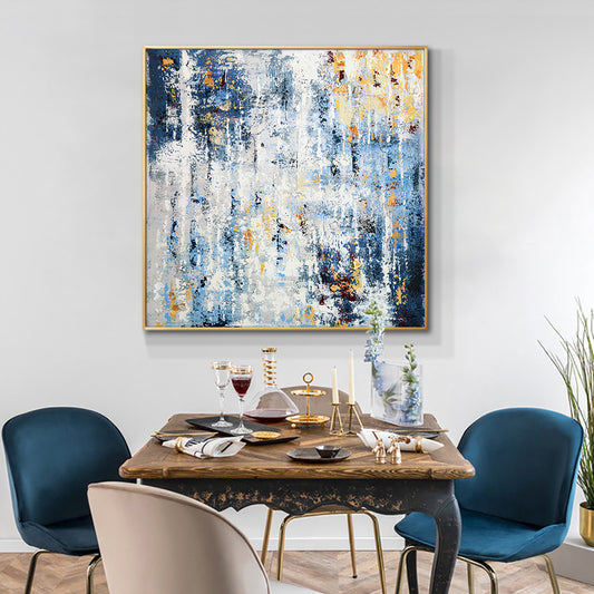 Abstract Landscape Painting Hand Painted Oil Painting On Canvas Modern Canvas Landscape Paintings Wall Art,31inx31in,No Frame