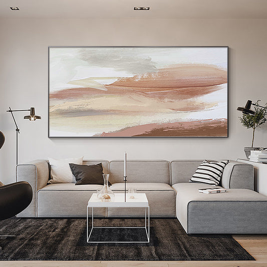 Free Shipping Abstract Oil Paintings On Modern Wedding Decor Wall Pictures Office Decoration Home Living Room,27inx54in,No Frame