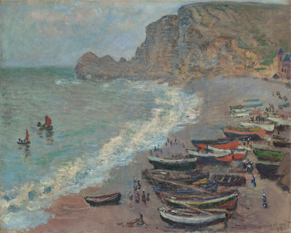 Oscar-Claude Monet Hand painted Oil Painting Canvas Wall Art For Home Living Room #026