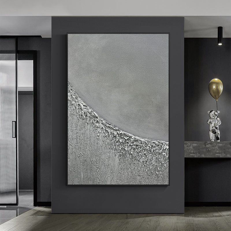 Wall Painting Design Hand painted Abstract Simple Oil Painting Unframed Canvas Wall Decor Art,31inx47in,No Frame
