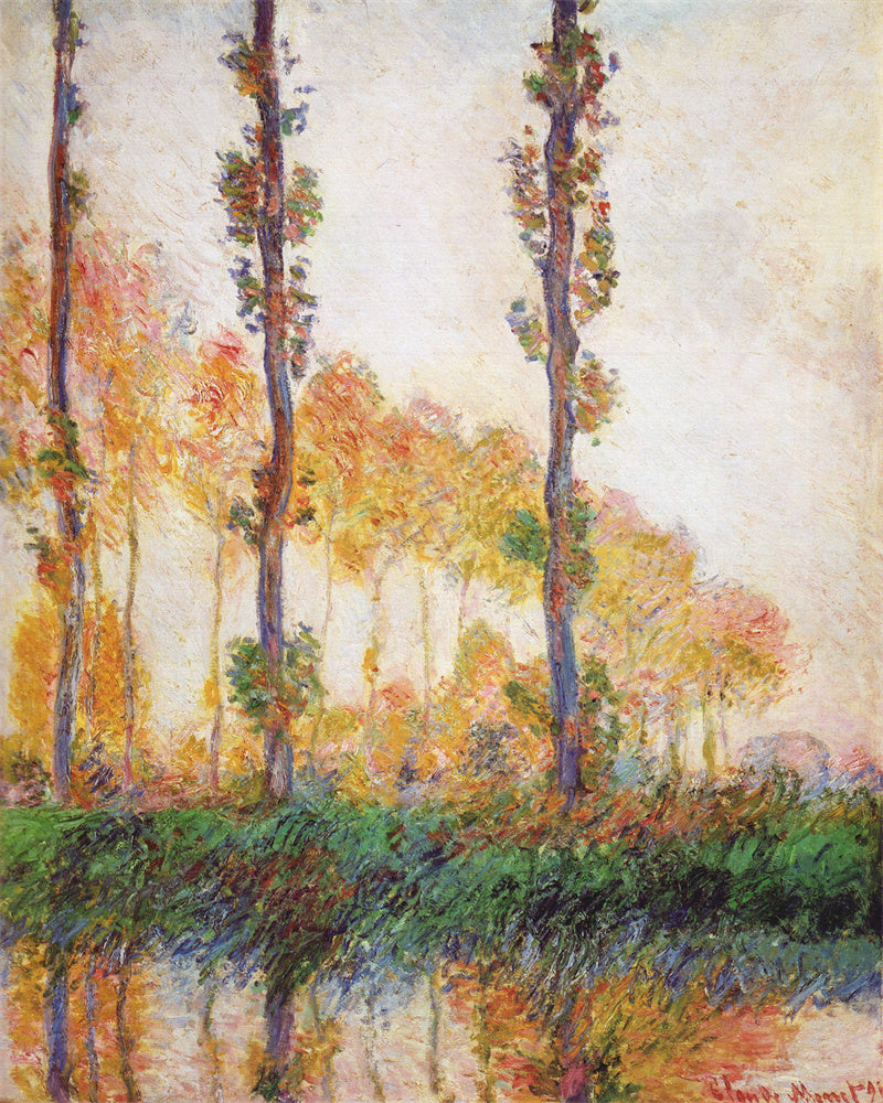 Oscar-Claude Monet Hand painted Oil Painting Canvas Wall Art For Home Living Room #065