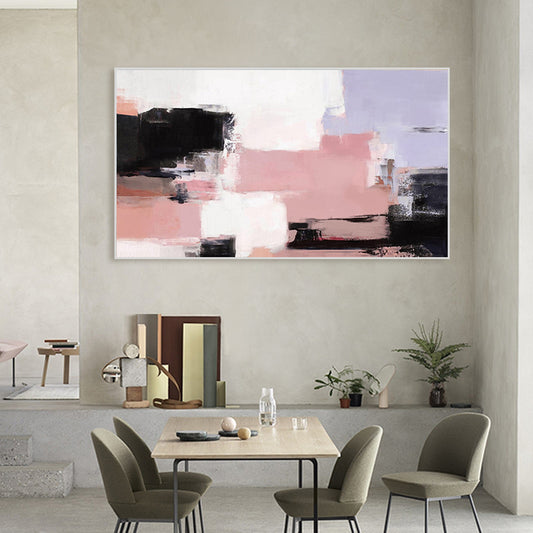 Hand painted Canvas Murals Living Room at Home Wall Decor Canvas Painting Abstract Art Deco,27inx54in,No Frame