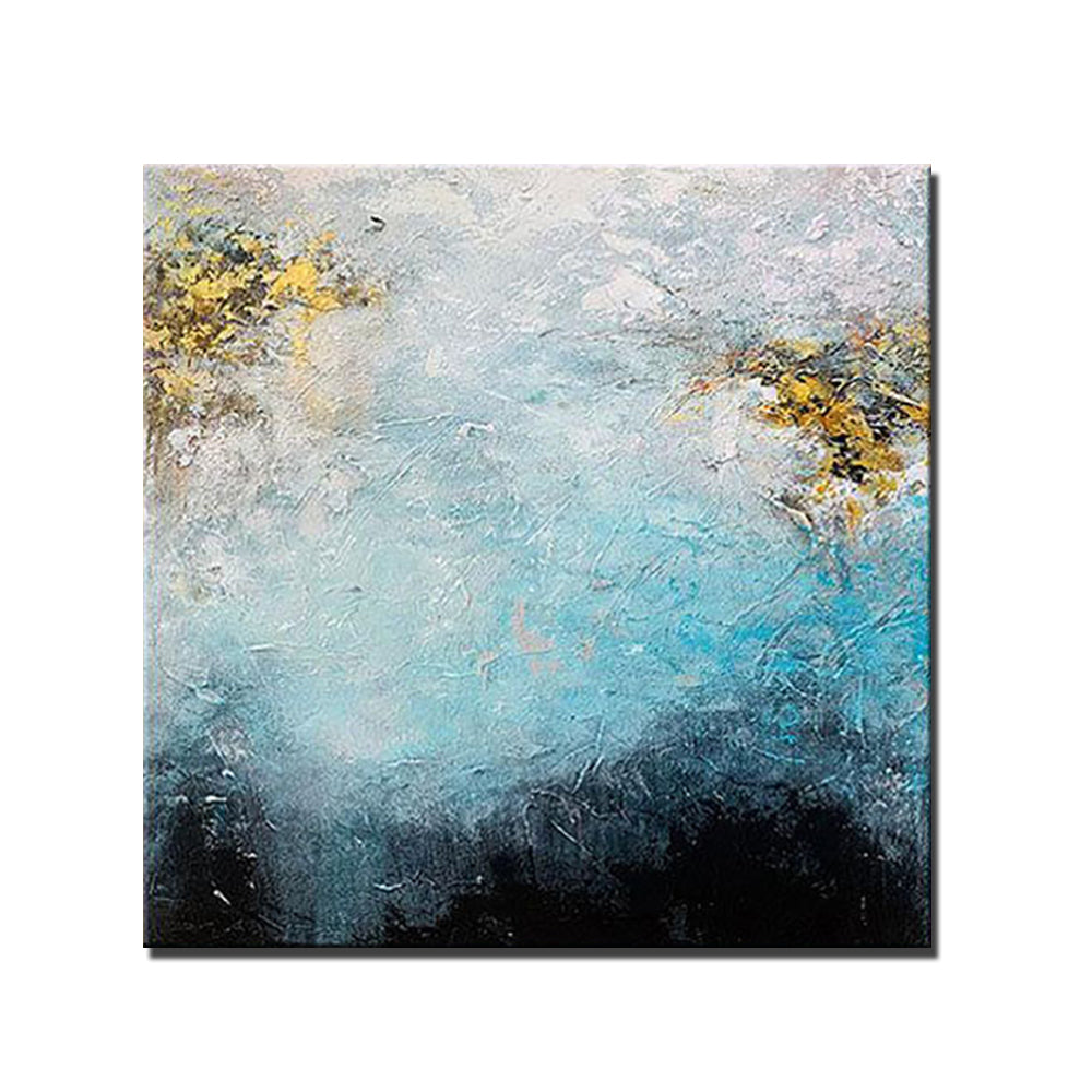 Abstract Oil Painting Handmade Ocean Scenery Oil Painting On Canvas Wall Art For Living Room Office