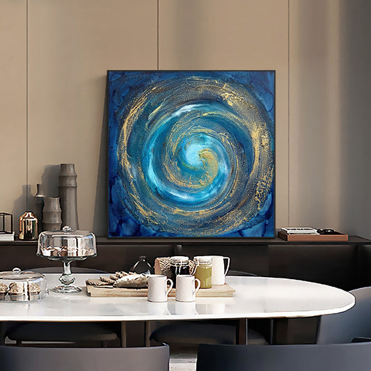 Handmade Abstract Artwork Oil Painting On Canvas Hand Painted Fantasy Starry Sky Pictures Modern Decoration Painting