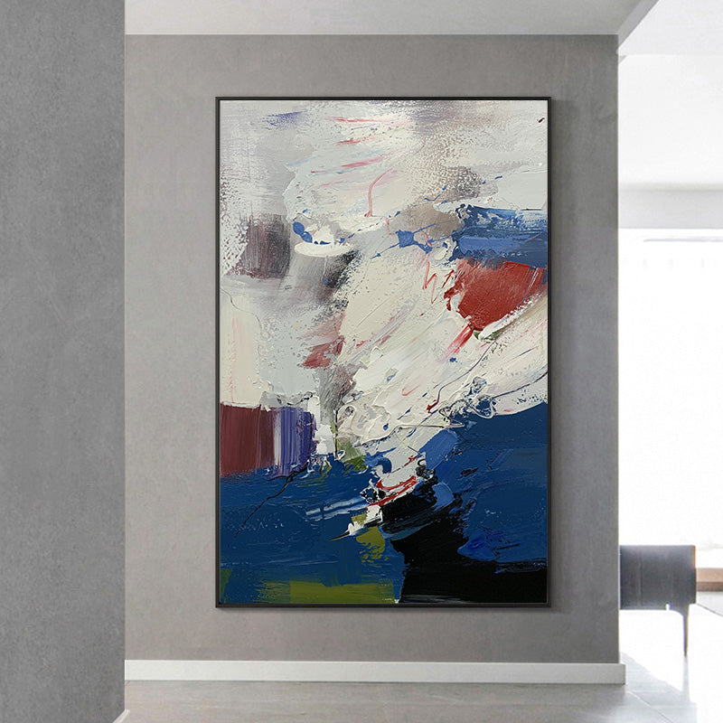 Handmade Picture Wall Art Paintings Handpainted Oil Painting On Canvas Large Nordic Wall Art Modern Home,31inx47in,No Frame