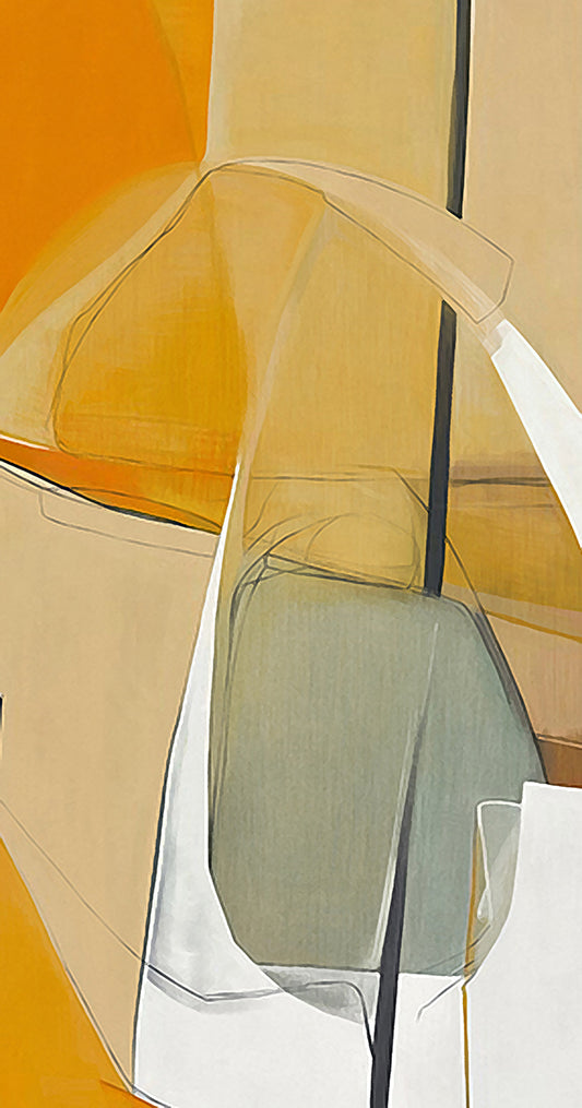 Abstract Landscape Painting  Hand Painted Oil Painting On Canvas Handmade Modern Wall Art Pictures,27inx54in,No Frame #444