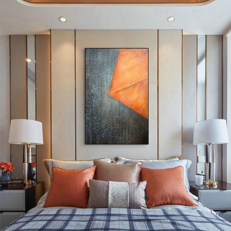 Lienzos Decorativos Grandes Laminas Decorativas Pared Cuadros Nordicas Oil Painting on Canvas Hand Painted For Living Room,31inx47in,No Frame