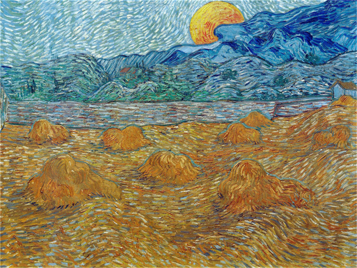 Vincent Willem van Gogh Hand painted Oil Painting Canvas Wall Art For Home Living Room #023