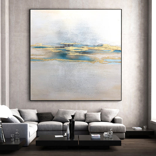 PurehandpaintedNordicstyleLivingRoomLightLuxuryAbstractPaintingsHorizontalVersionVerticalVersionOf 31in,No Frame