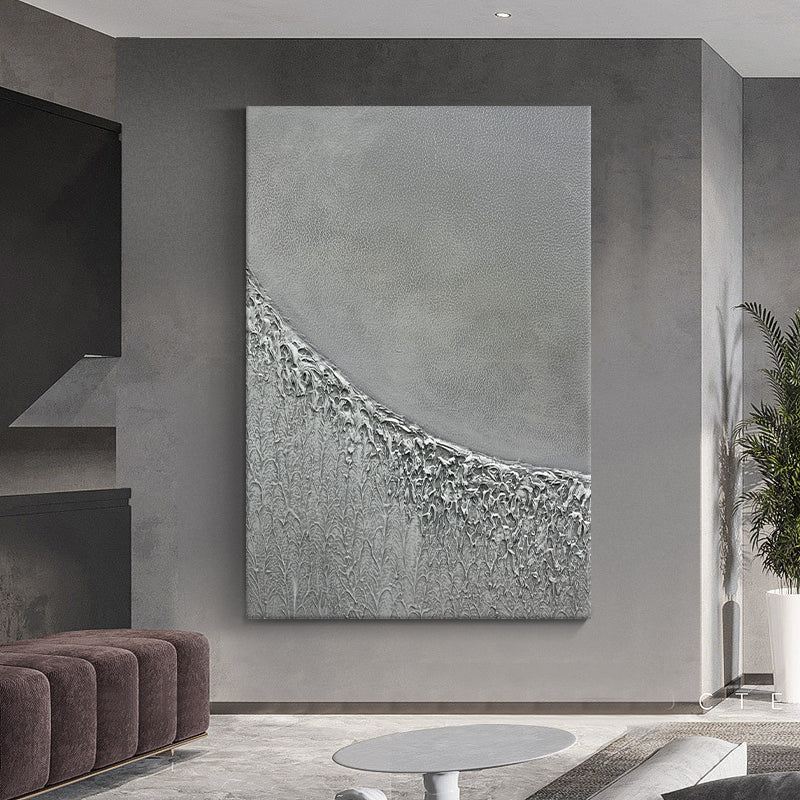 Wall Painting Design Hand painted Abstract Simple Oil Painting Unframed Canvas Wall Decor Art,31inx47in,No Frame