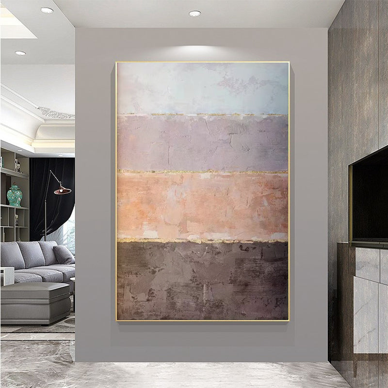 Handmade Abstract Thick Acrylic Art Oil Painting Wall Decoration On Canvas Large Hand Painted Wall Art,31inx47in,No Frame