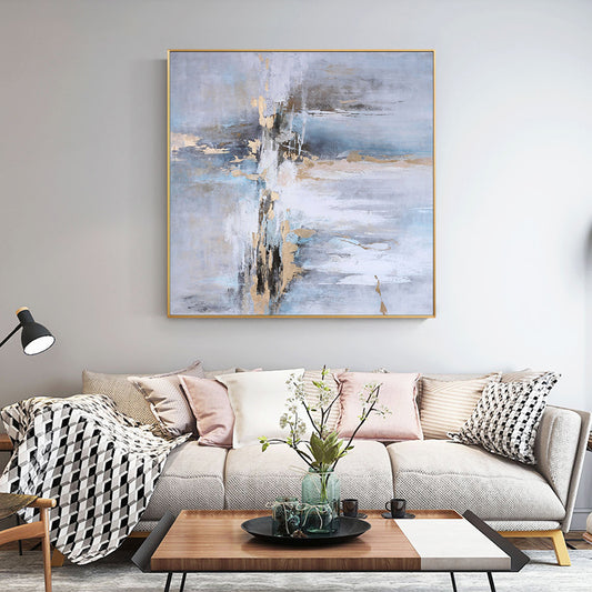 Modern Abstract Landscape Hand Painted Oil Painting Canvas Wall Art Picture Nordic Oil Painting For Home