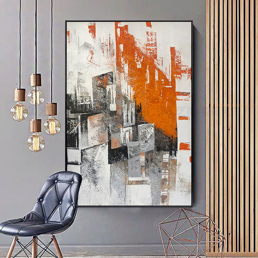 Modern Abstract Art Hand Painted Oil Painting Landscape Wall Art Picture Handmade Canvas Painting For Home,31inx47in,No Frame