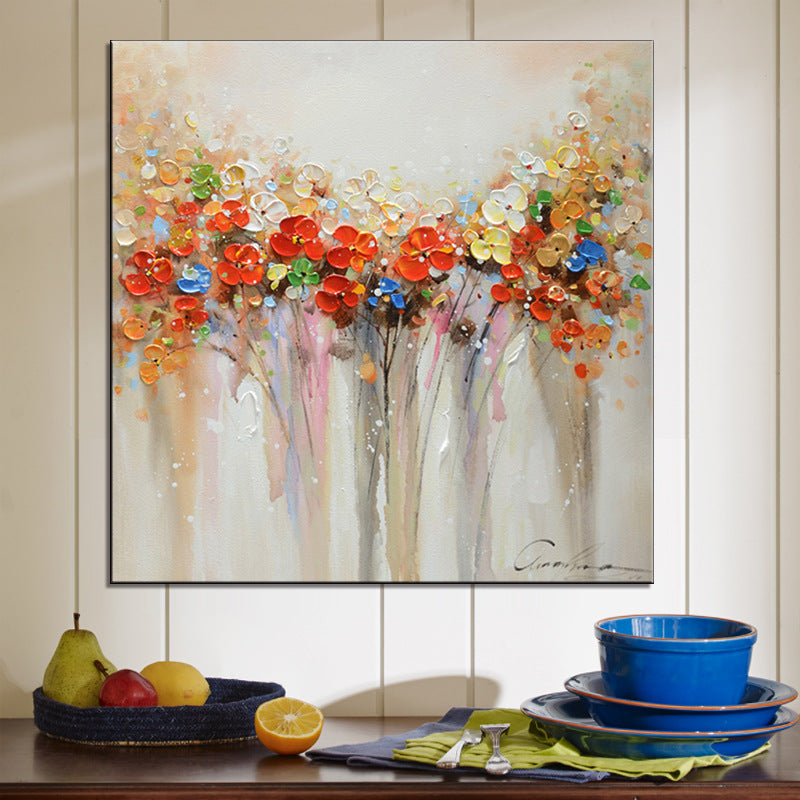 Pure Hand painted Thick Texture Oil Painting Decorative Painting and Wall Paintings Decorative Painting Core Wall