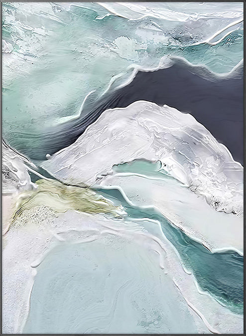 Fashion Art Wholesale   Abstract Oil Painting On Canvas Handmade Beautiful Colors Abstract Landscape Oil,31inx47in,No Frame