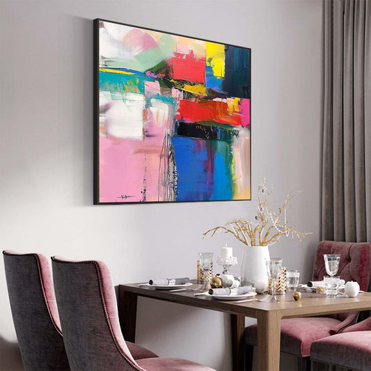 Original creation Abstract Hand painted Oil Painting Canvas Wall Art For Home Living Room Unframed/Rolled #006