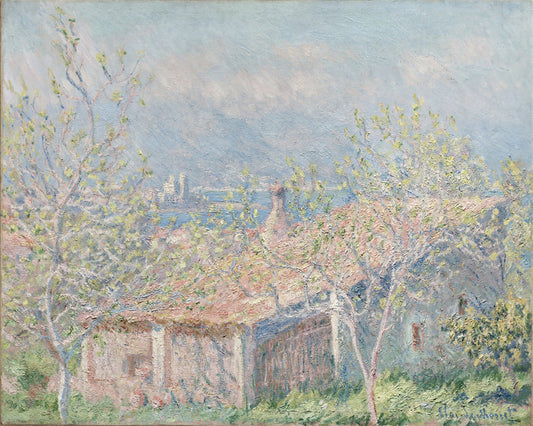 Oscar-Claude Monet Hand painted Oil Painting Canvas Wall Art For Home Living Room #003