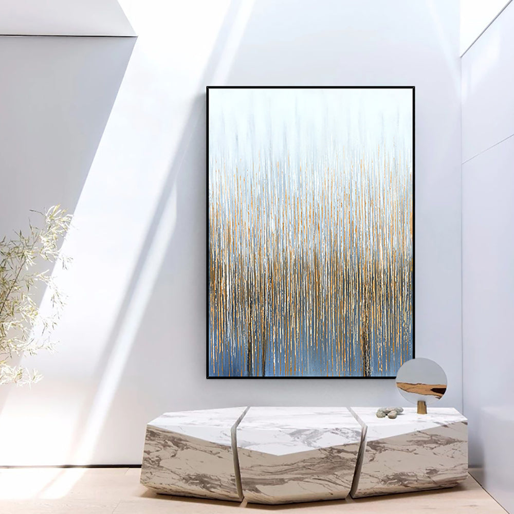 Hand Painted Abstract Canvas Oil Paintings Wall Art Canvas Painting Morden Abstract Picture Cuadros Grandes Decoracion,31inx47in,No Frame