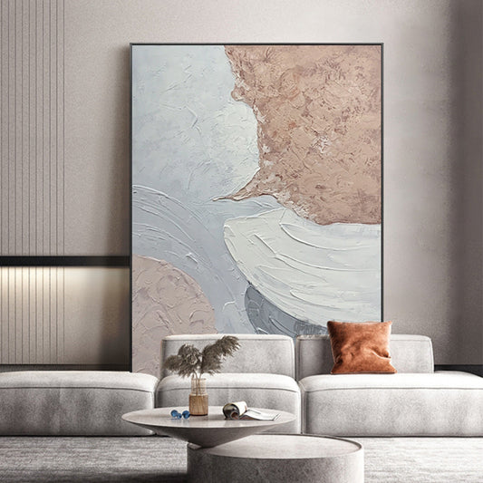 New Design Abstract Wall Art Painting Thick Oil On Canvas Hand Painted Canvas Art Picture Modern Picture For Living Room,31inx47in,No Frame
