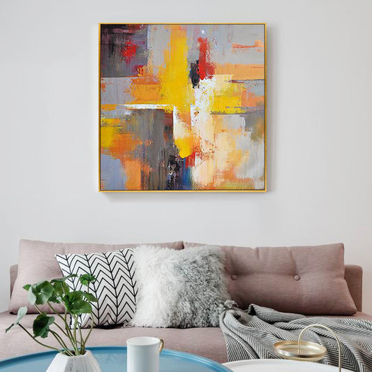 NordicPurehandpaintedOilPaintingAbstractModernArtPaintingsDecorativePaintingMuralsEntranceCorridorFor 31in,No Frame