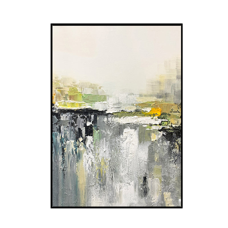 Abstract Wall Paintings  Hand Painted Art Landscape Oil Painting On Canvas Handmade Living Room Decoration,31inx47in,No Frame