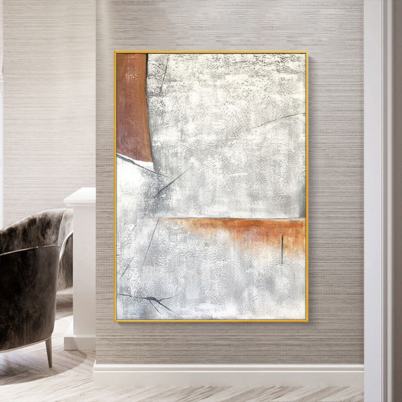 #1060Abstract Simple Design Wall Oil Paintings Handmade Texture Painting Canvas Wall Art Pictures For Office Wall,31inx47in,No Frame
