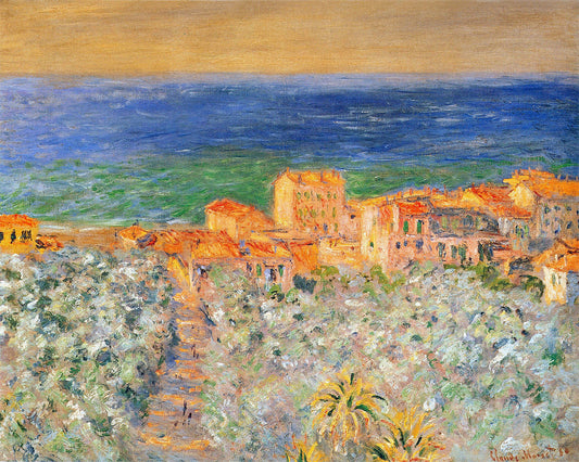 Oscar-Claude Monet Hand painted Oil Painting Canvas Wall Art For Home Living Room #030