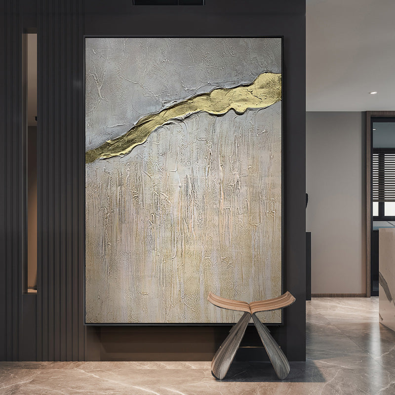 Handmade Abstract Fashion Wall Art Colorful Art Oil Painting on Canvas For Wall Pictures for Living,31inx47in,No Frame