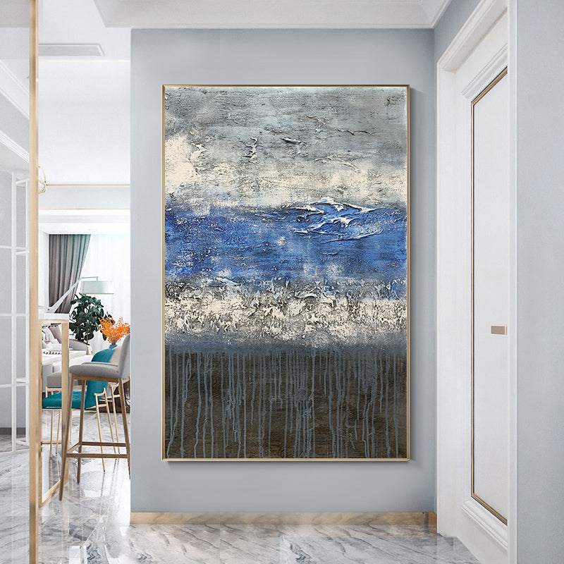 2022 New Arrival Wall Canvas Abstract Oil Painting Wall Picture On Canvas Textured Acrylic Modern Paintings,31inx47in,No Frame