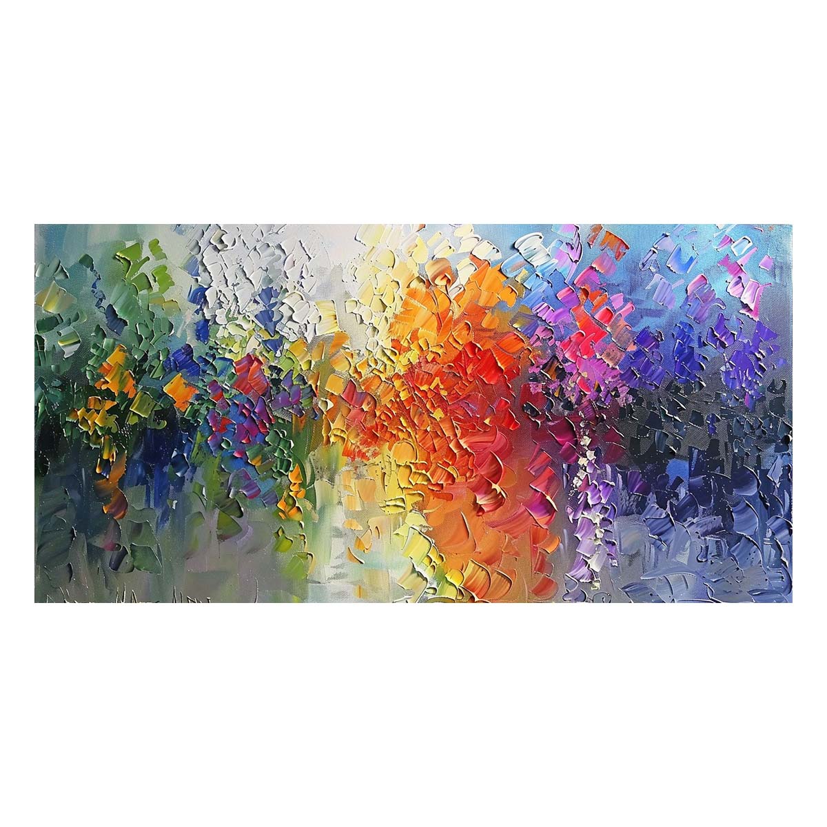 Original creation Landscape Hand painted Oil Painting Canvas Wall Art For Home Living Room Unframed/Rolled #050