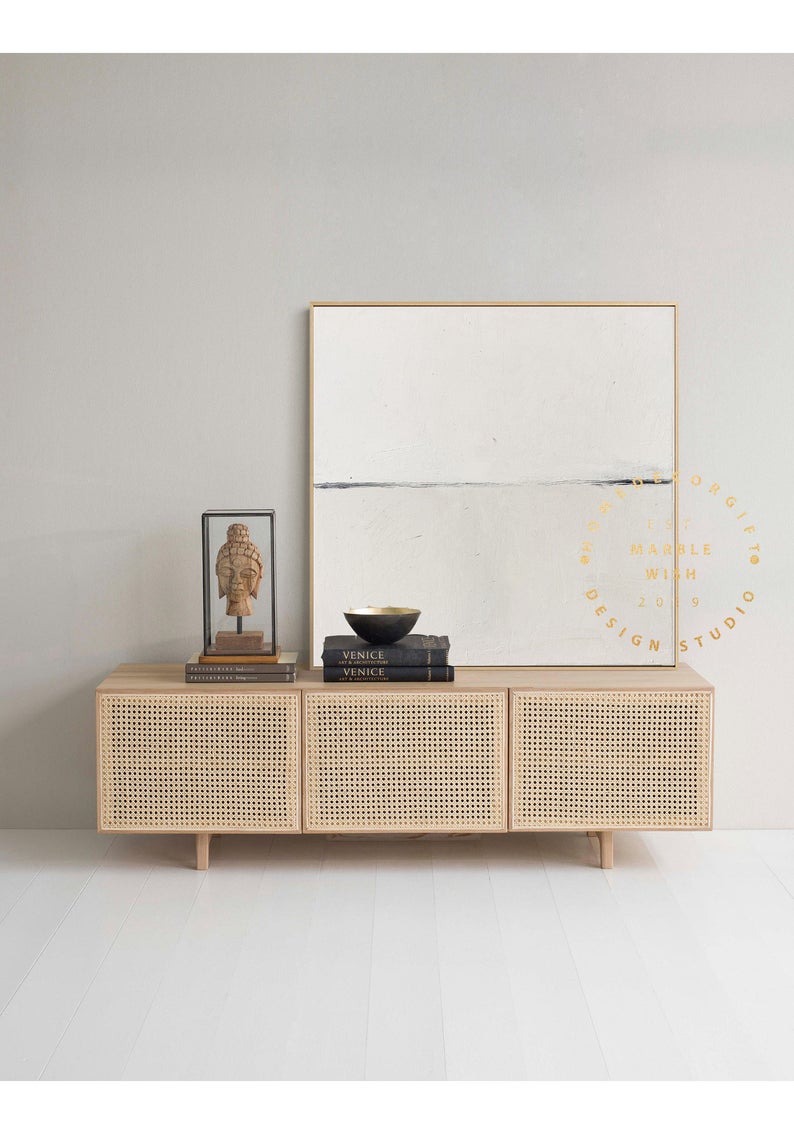 Large Art Neutral Beige Abstract Painting Scandinavian Wall Art Minimal Abstract Wall Art Japandi Wabi-Sabi Abstract Painting31in,No Frame