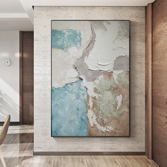 New Design Abstract Wall Art Painting Thick Oil On Canvas Hand Painted Canvas Art Picture Modern Picture For Living Room,31inx47in,No Frame