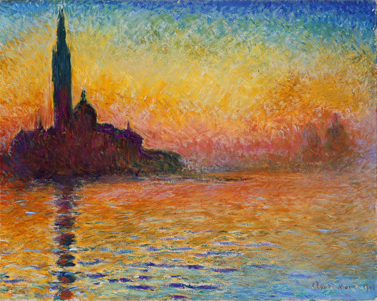 Oscar-Claude Monet Hand painted Oil Painting Canvas Wall Art For Home Living Room #076
