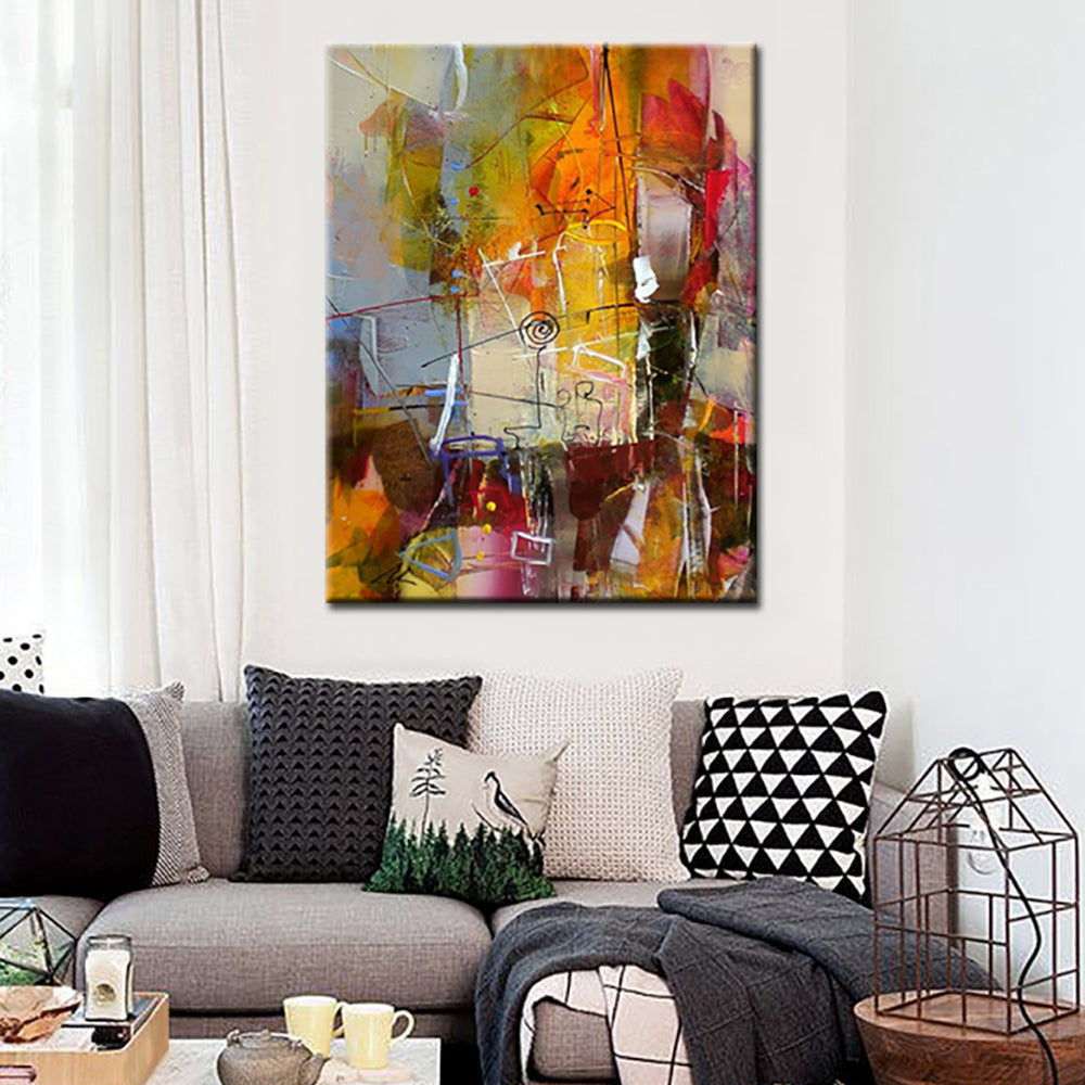 Handmade Oil Paintings Abstract Painting On Canvas For Hotel Office Home large Decoration Hand Painted Modern